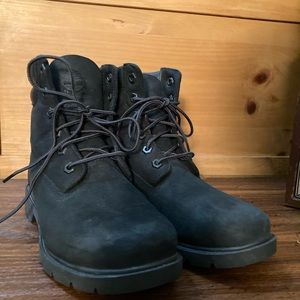 Black Timberland Boots - womens size 7.5